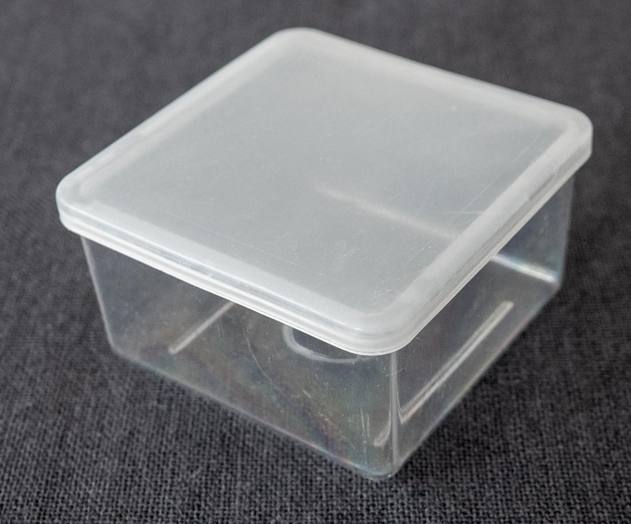 6 opbergdoosjes met deksel voor bijv. kralen, diamond painting etc.