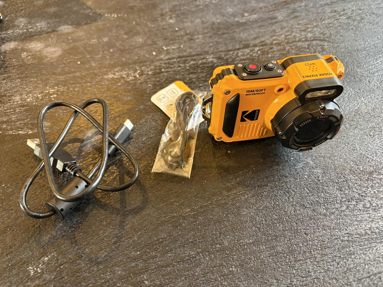 Kodak pixpro wpz2 onderwatercamera/outdoorcamera