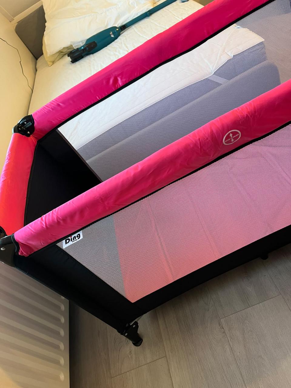 Campingbed met extra matrasje