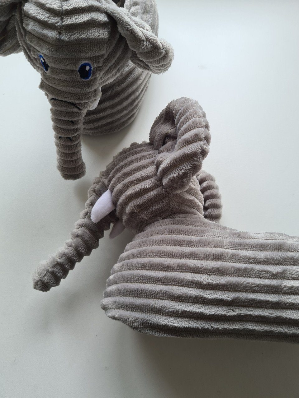 Nieuwe olifant grijze pantoffels van Pepperts Maat 32/33