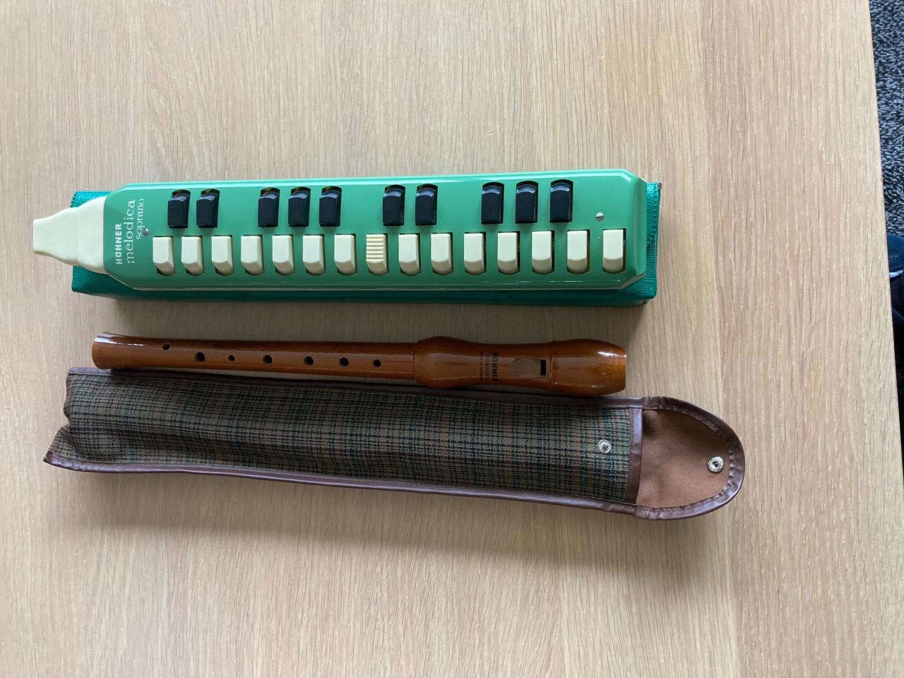 Hohner blaas instrumenten diversen
