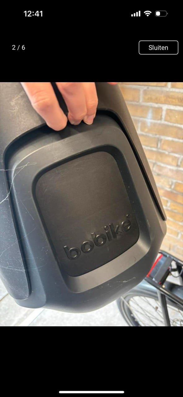 Bobike fietsstoeltje