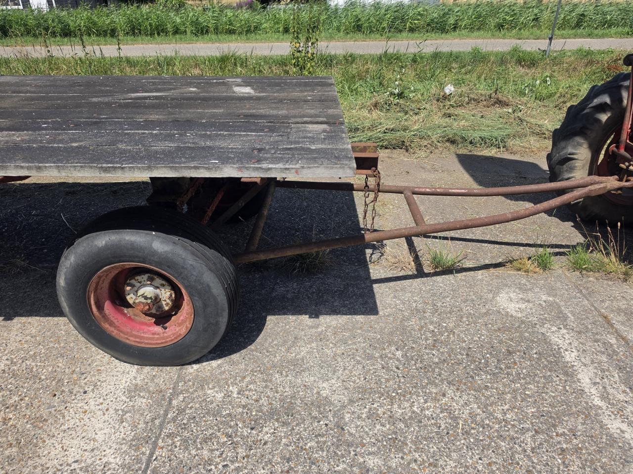 Boerenwagen strowagen of hooiwagen