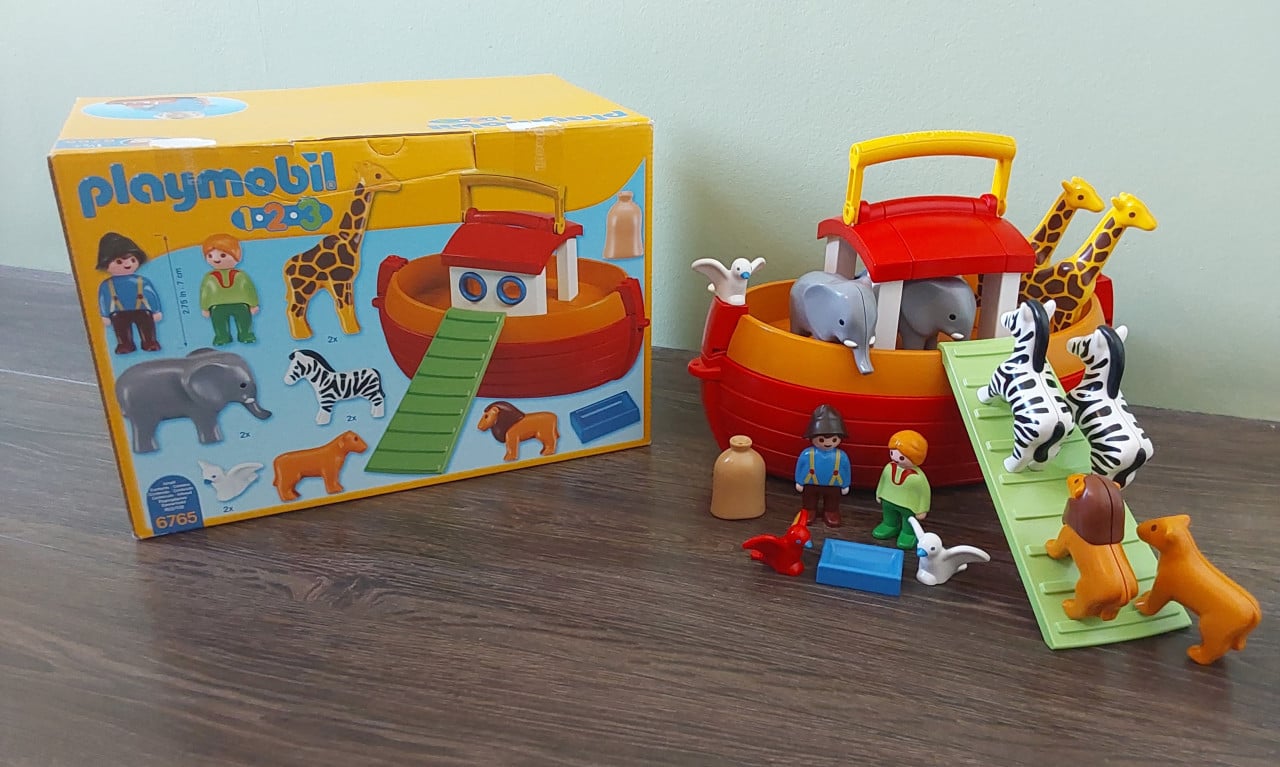 Complete Playmobil Ark van Noach nr 6765 inclusief extra vogel en doos