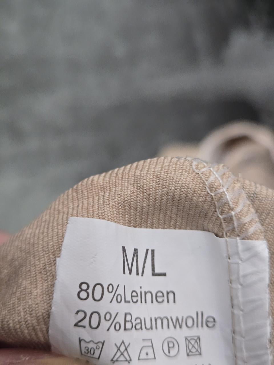 Broek met wijde pijpen, maat M/L