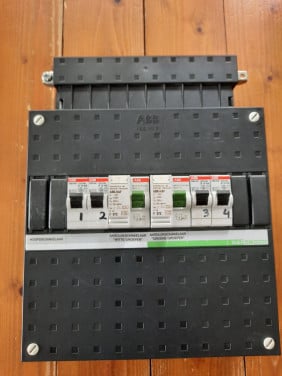 Groepenkast ABB 1 fase