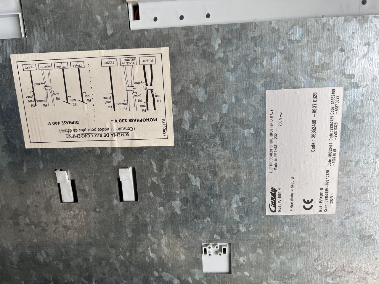 Inductie kookplaat inbouw 60 cm. Breed als nieuw