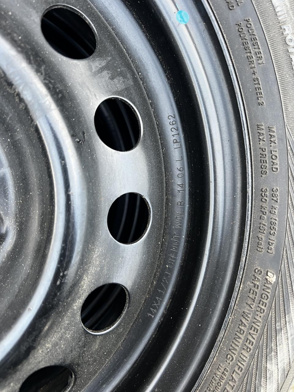 Velgen met winterbanden