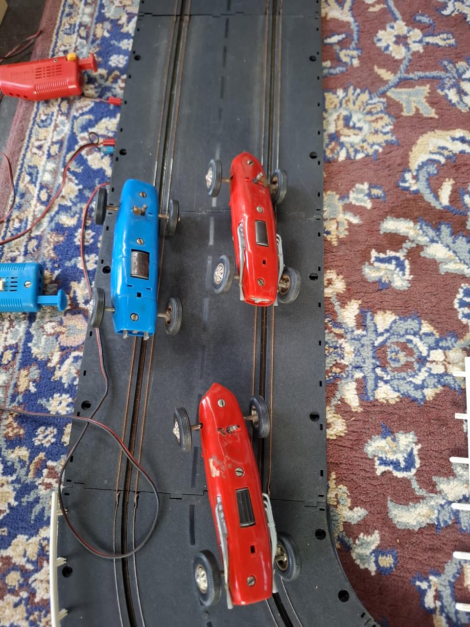 Te koop: Carrera racebaan uit de jaren zestig.