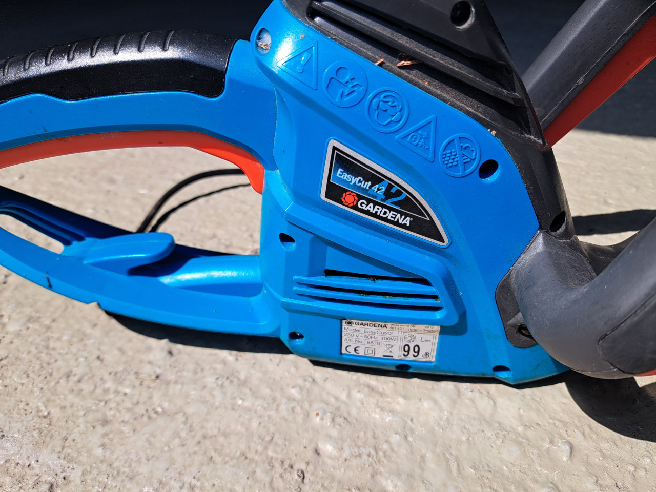 Heggenschaar Gardena easycut 42