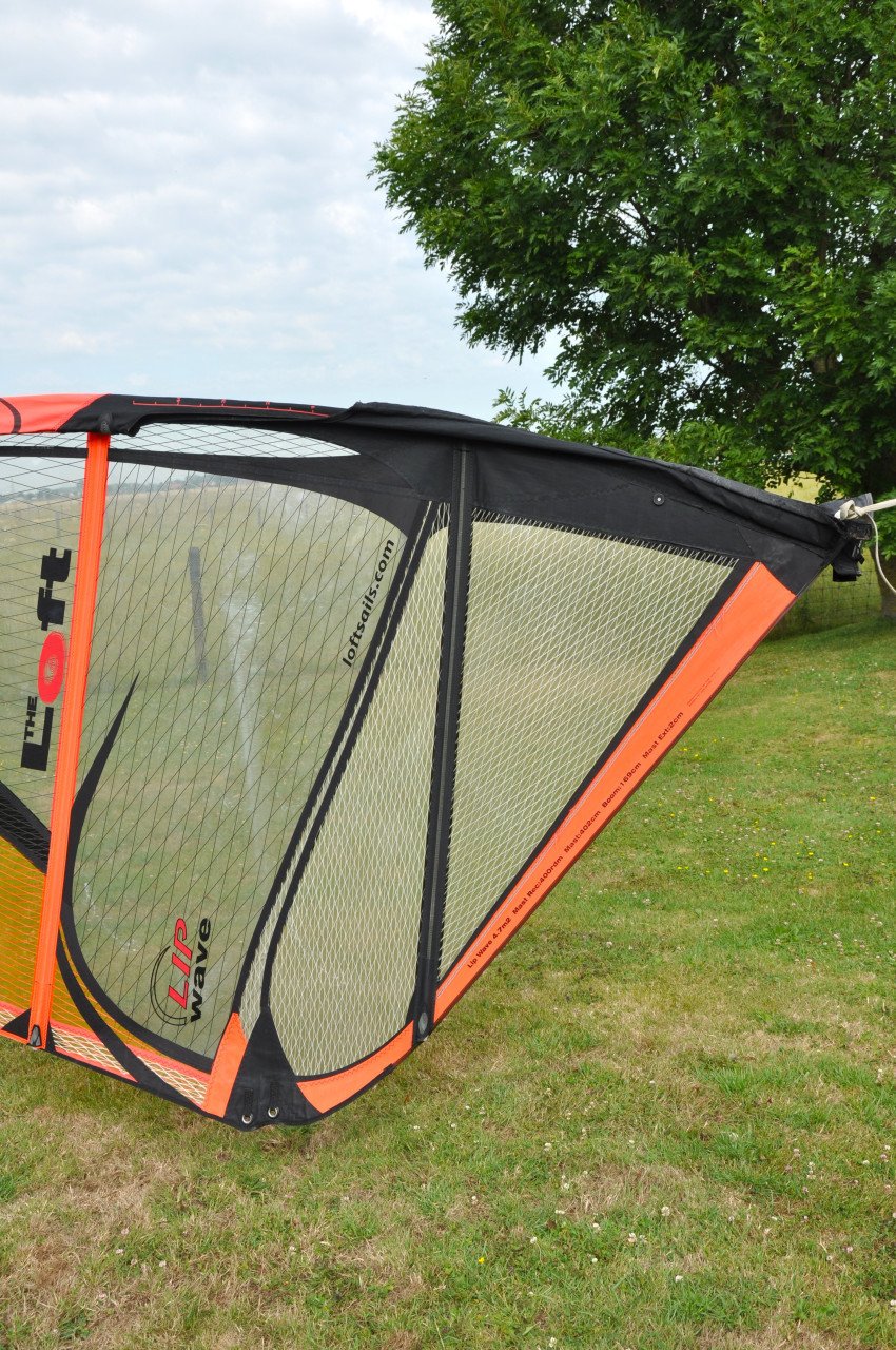 3.9 - 4.3 - 4.7m2 LoftSails LipWave zeilen set