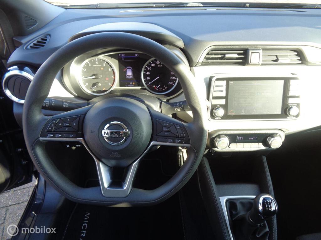 Nissan Micra 1.0 ig-t business/airco/lm velgen/navigatie/led/cruise control