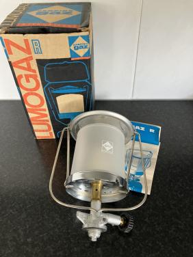 Vintage Campingaz lantaarn voor de echte kampeerliefhebber.