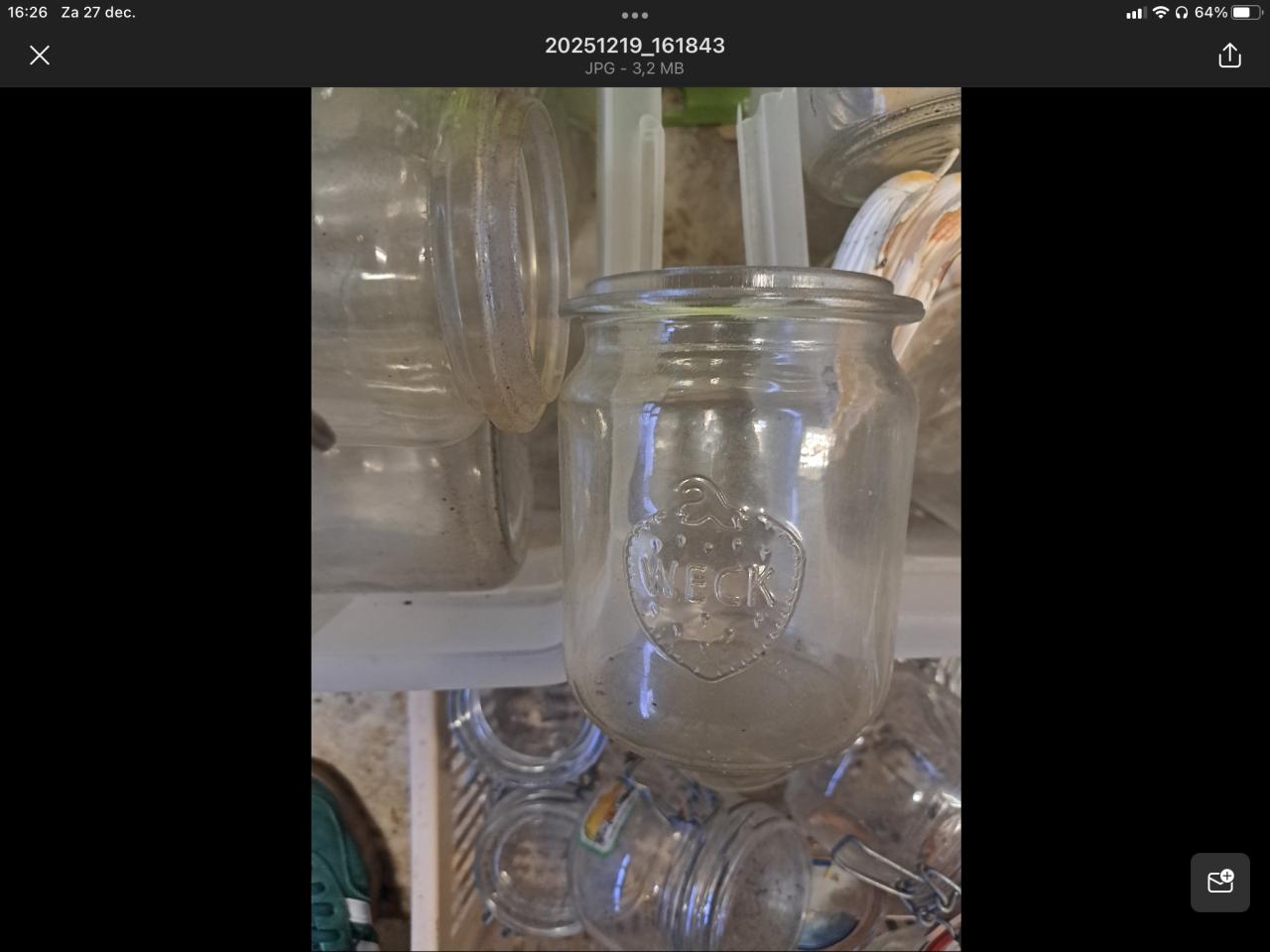 Weck ketel met potten