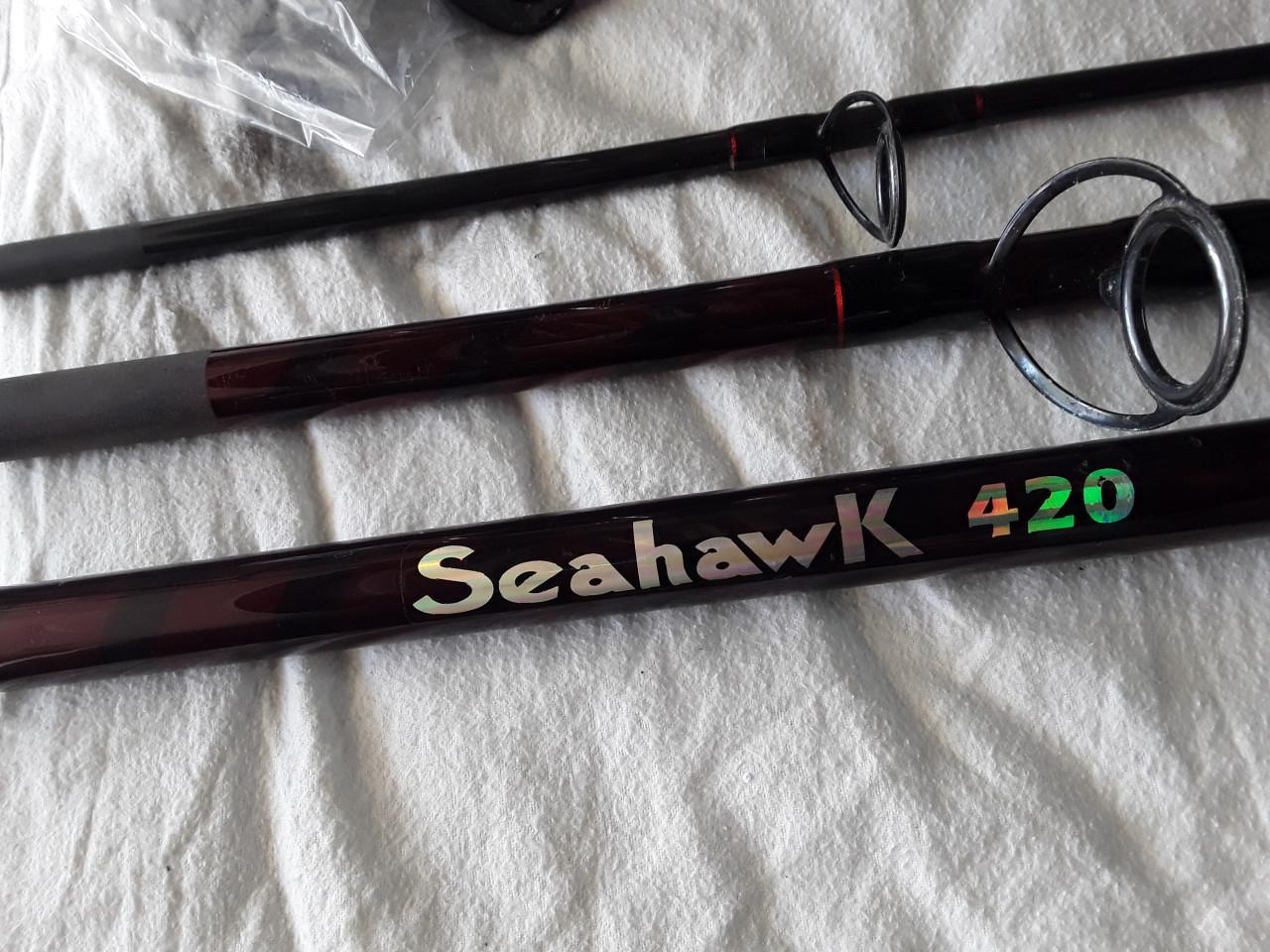 Te koop seahawk zeehengel