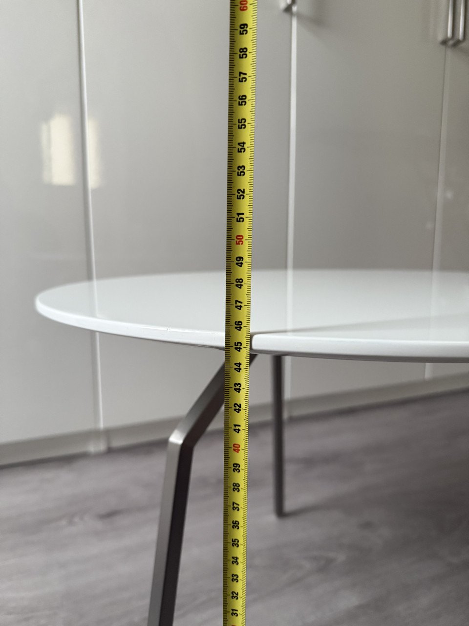 Bijzettafel wit