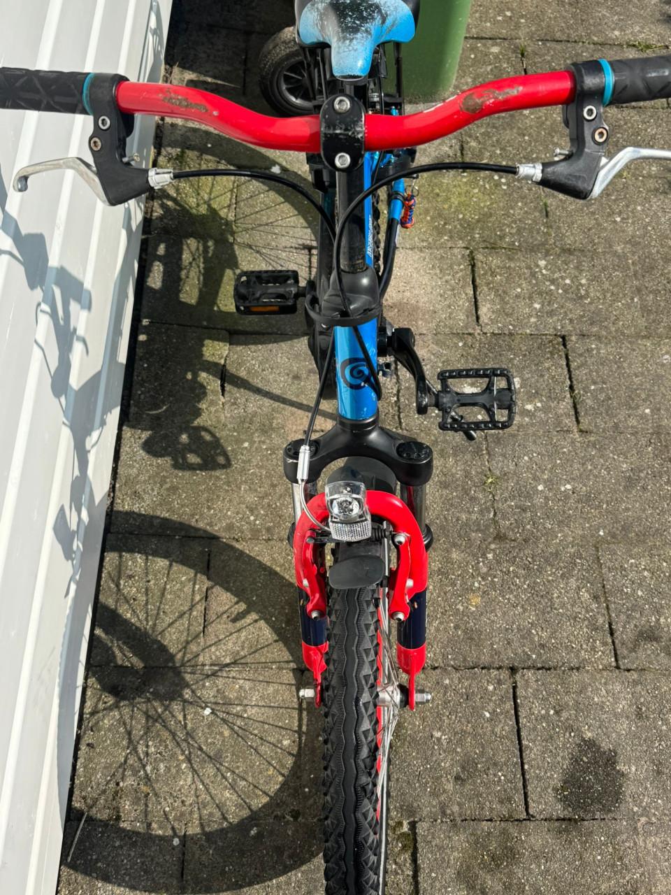 Stoere nette Loeki Snake 20 inch fiets