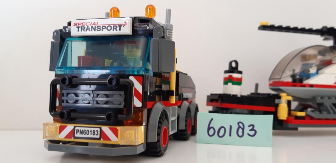 LEGO City 60183 : Zware-vrachttransporteerder , special transport