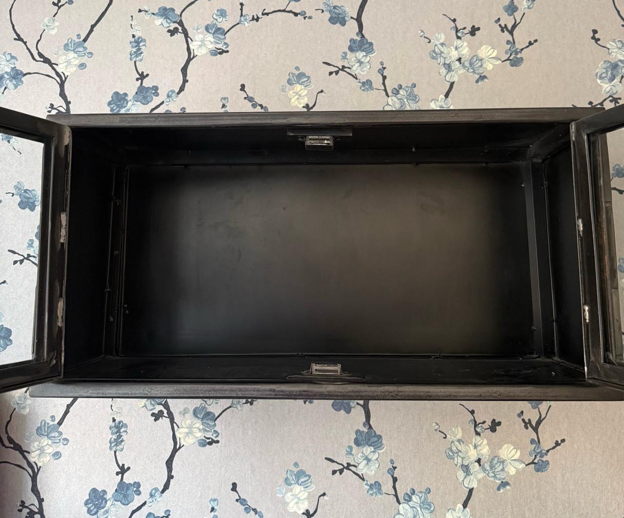 Wandmeubel Carpino metaal glas (Pronto)