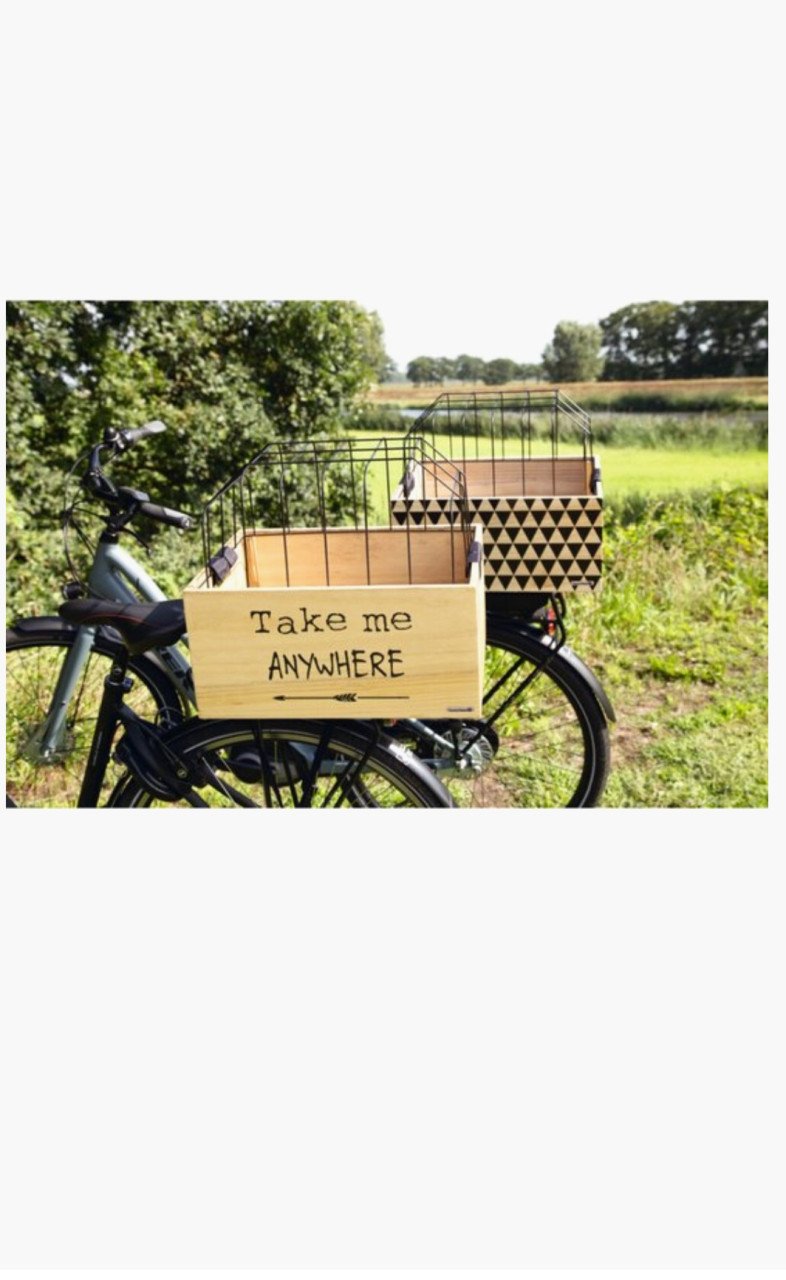 Fiets mand hond / kat