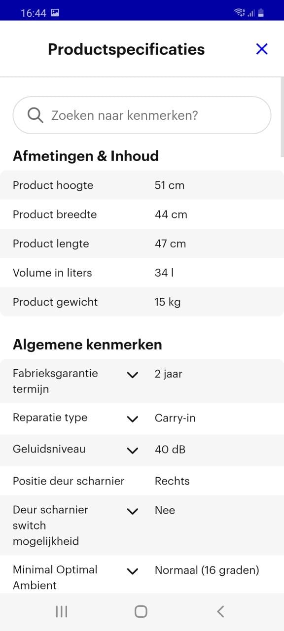 Mini vriezer (ongebruikt! )