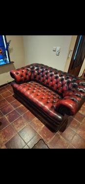 Te koop chesterfield 2 zits bank