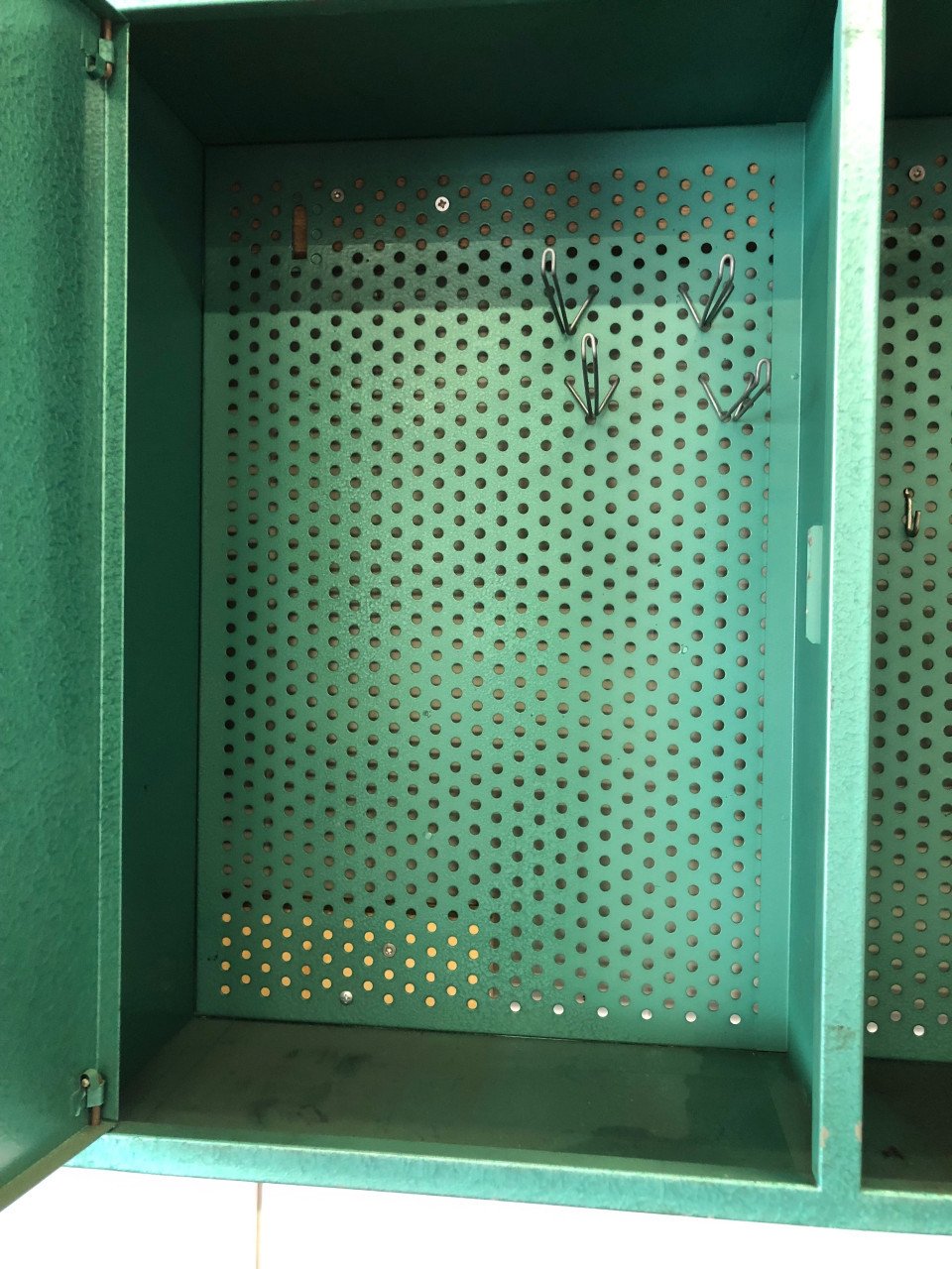 3 x 3 metalen werkplaats/gereedschap kastjes