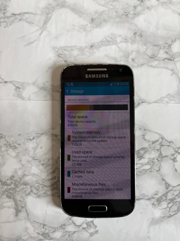 Samsung Galaxy S4 Mini 📱 Zwart – 8GB Opslag