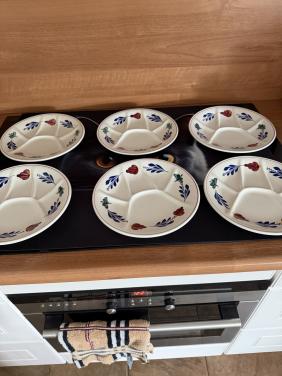 Boerenbont fondueborden