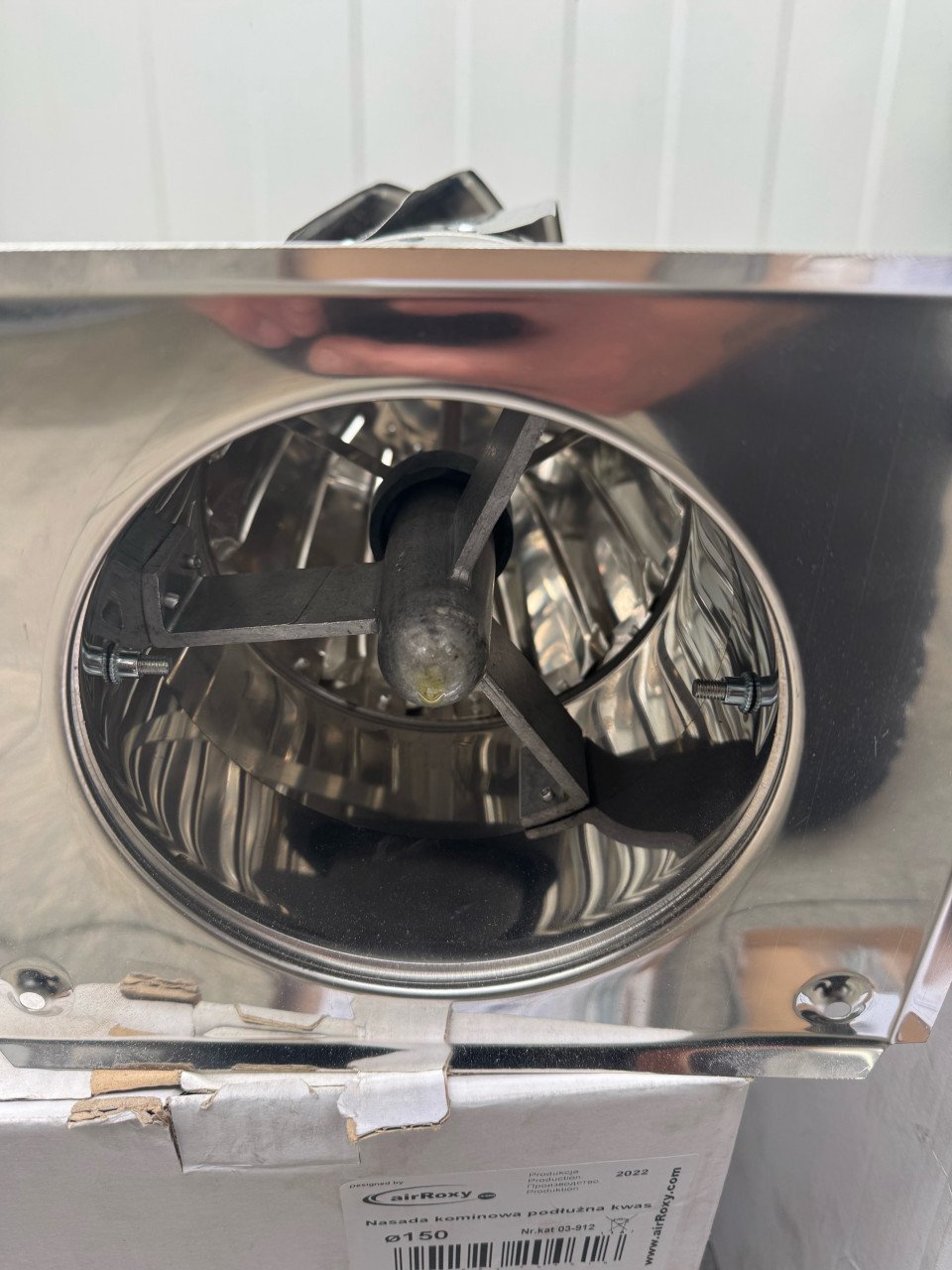 4 x Dakventilator nieuw rvs