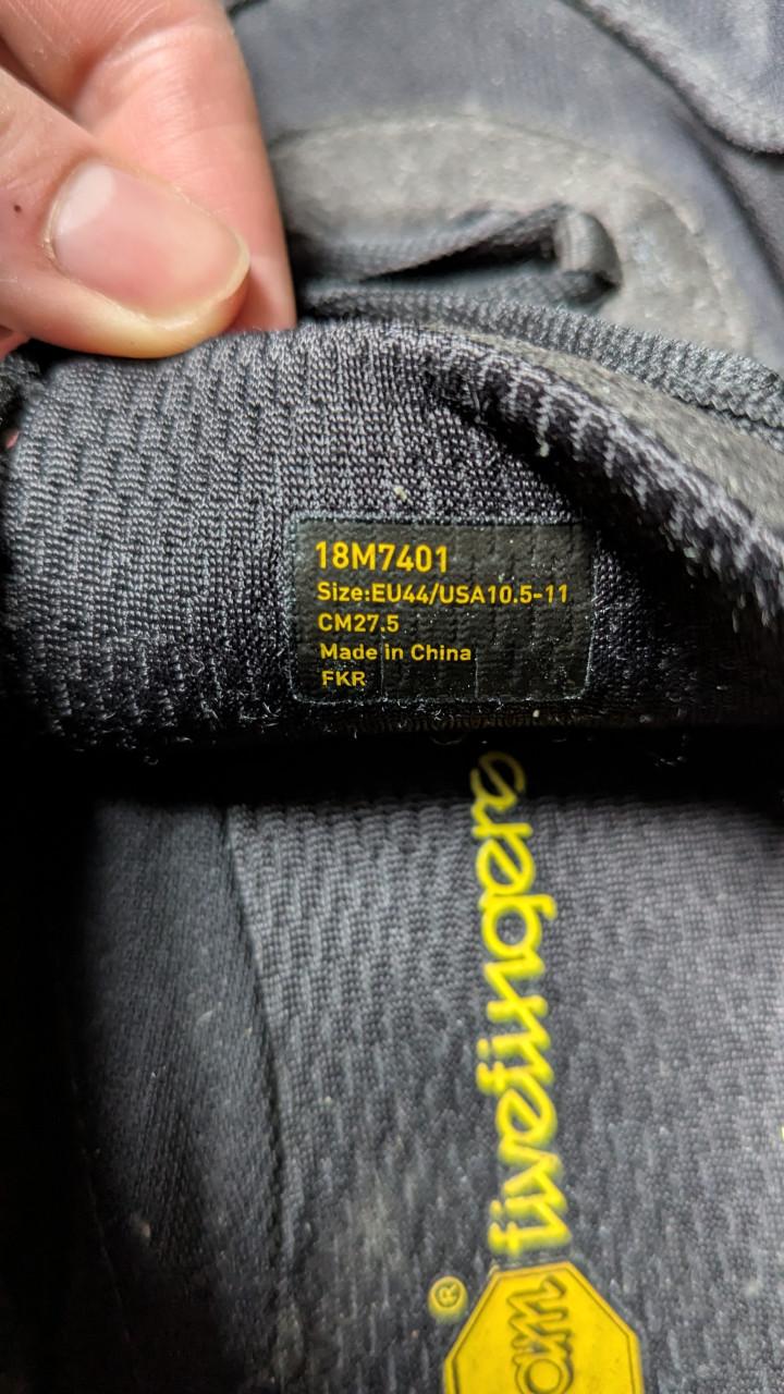 Vibram fivefinger schoenen maat 44