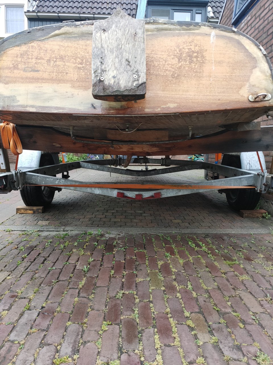 Trailer voor boot van 6 meter