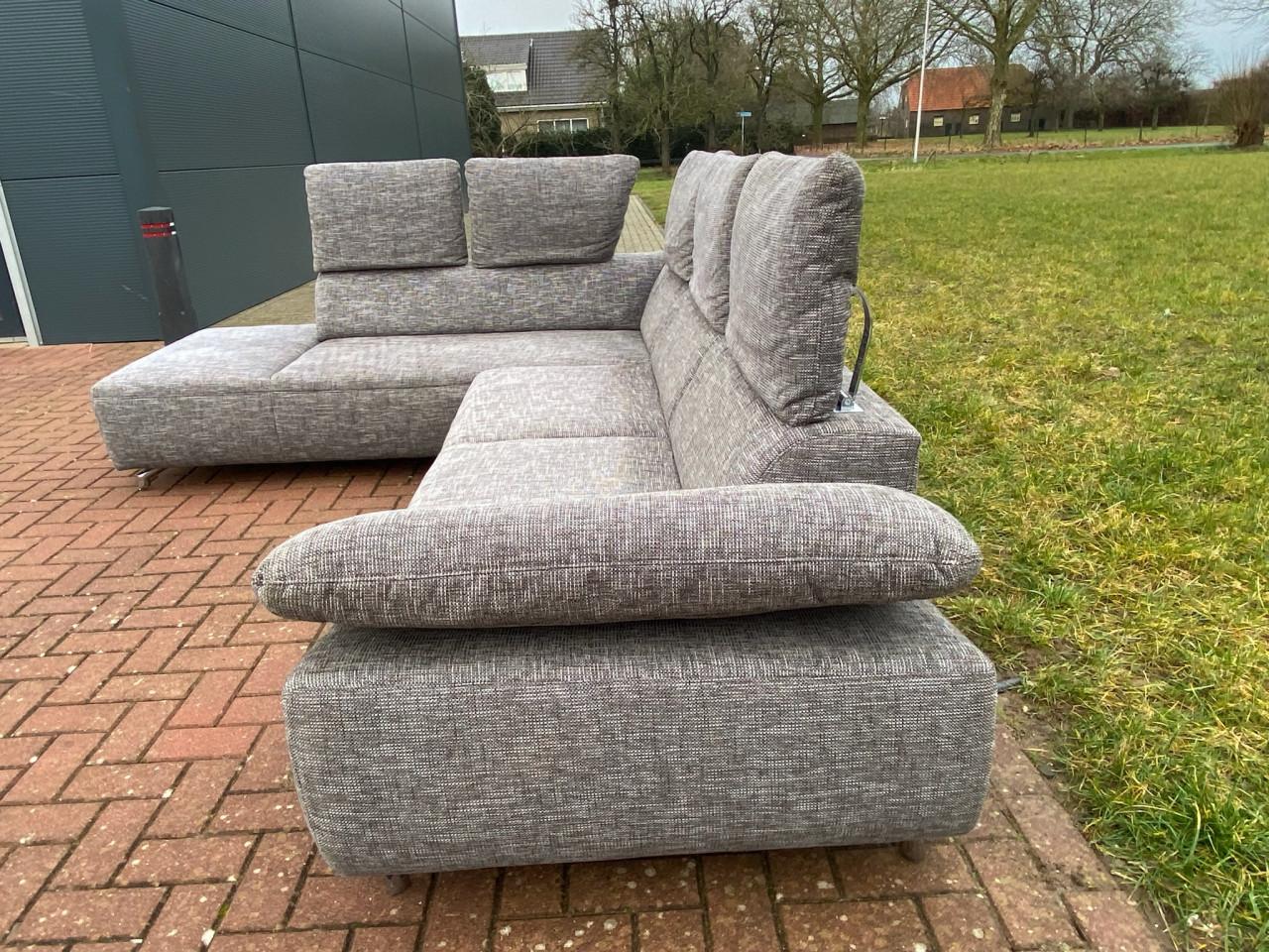Montèl Unique Stoffen Hoekbank-Diepe Lounge Zit -Modern Nederlands Comfort