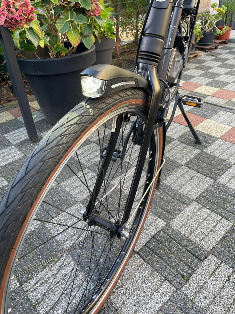 Mooie elektrische fiets, Gazelle Orange