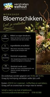 Workshop bloemschikken