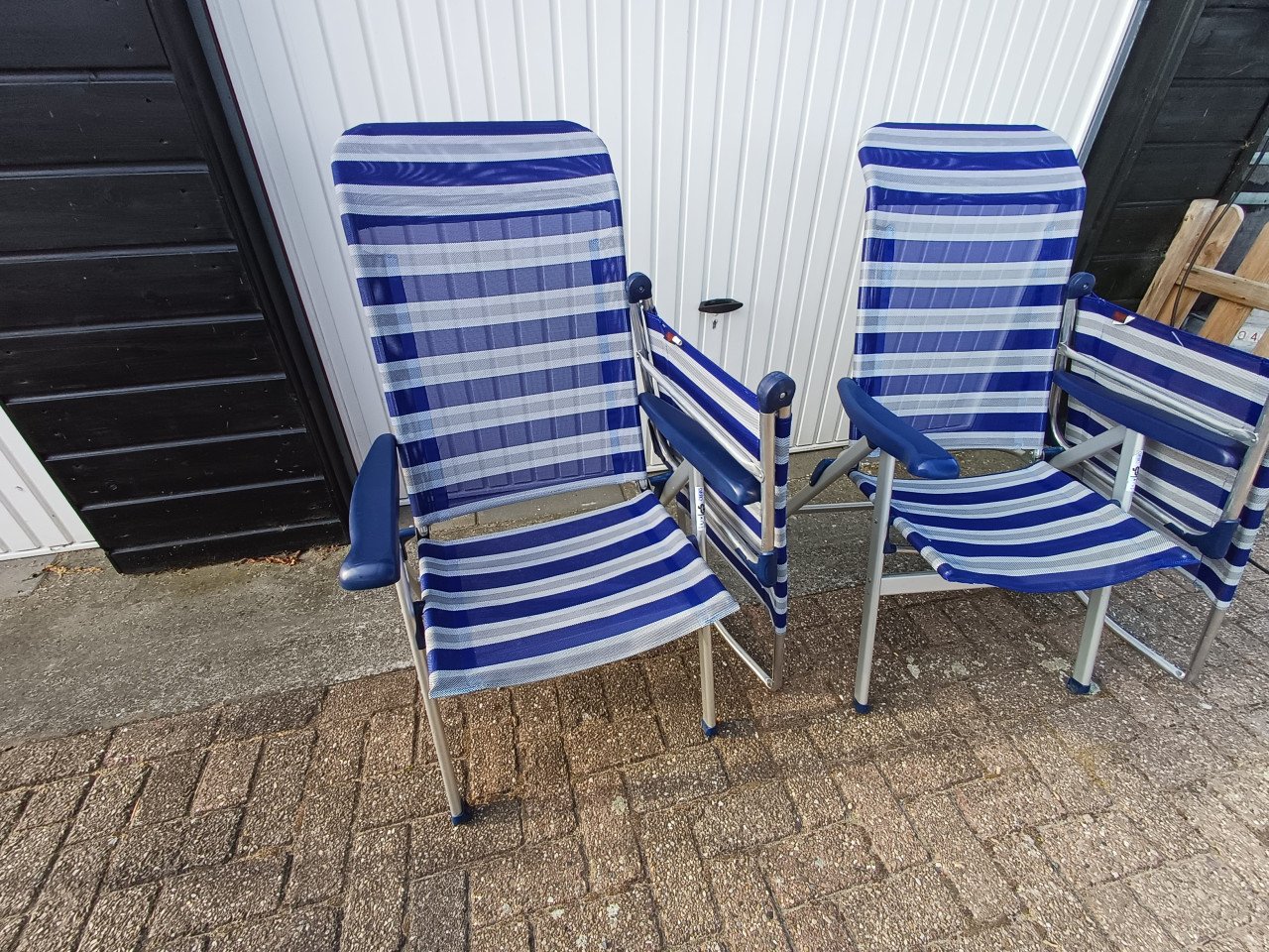 Luxe tuinstoel/campingstoel