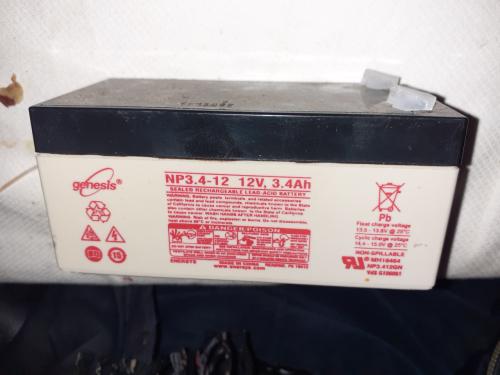 7 x Nieuwe ACCU - 12 volt - kleine 7 Ah Sealed Lead Rechargeble
