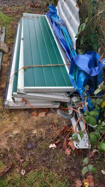 Geissoleerde roldeur