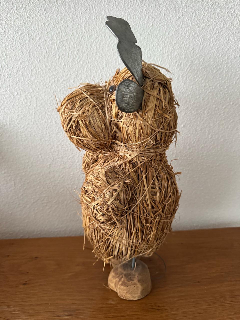 Vintage eland van stro