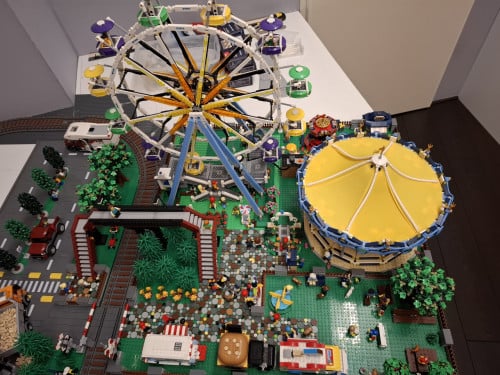 Lego creator kermis 10247 + 10257 en toebehoren