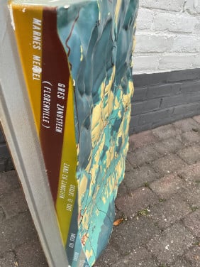 3 D reliëf landkaart ( school )