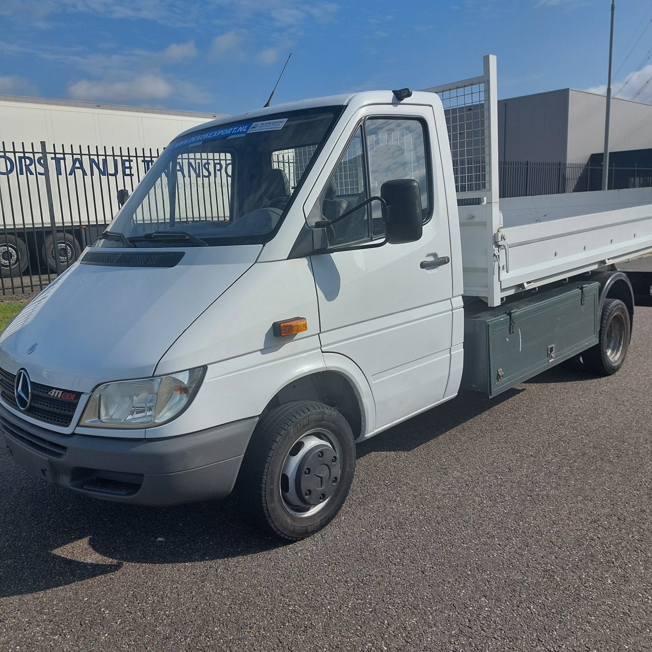 Mercedes Sprinter - 411CDI - AW  Kipper - Airco