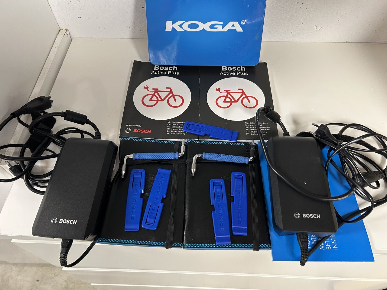 2 Electrische fietsen Koga E- Nova zo goed als nieuw D47/D53