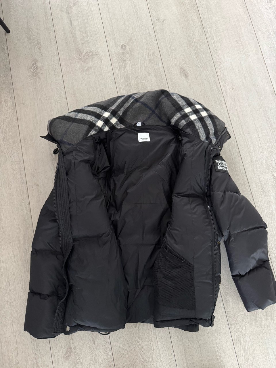 Burberry winterjas/bodywarmer maat L