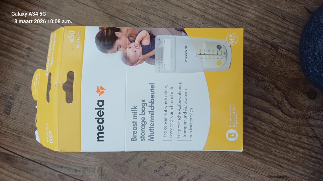 Medela borstvoedingsbewaarzakjes