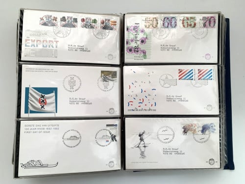 FDC Eerste dag enveloppen 1002 stuks
