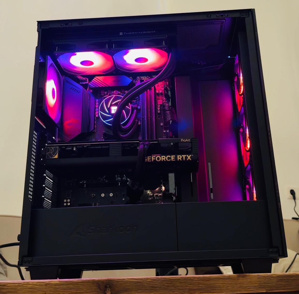 High END! Monster Gaming PC | watergekoelde Ryzen - RTX 4070 TI 12GB