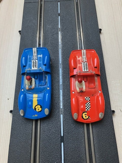 Fleischmann racebaan. Auto Rally Zandvoort.