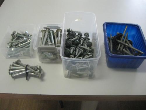 Verschillende soorten bouten