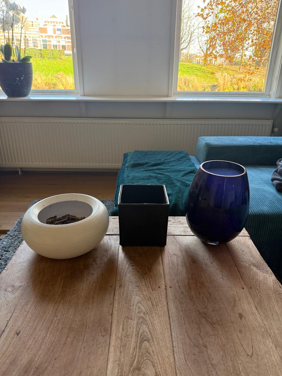 Verschillende potten